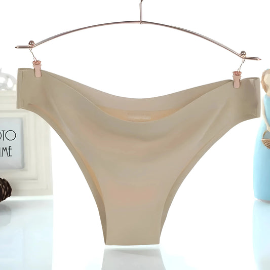 Beige Seamless Classic Knickers