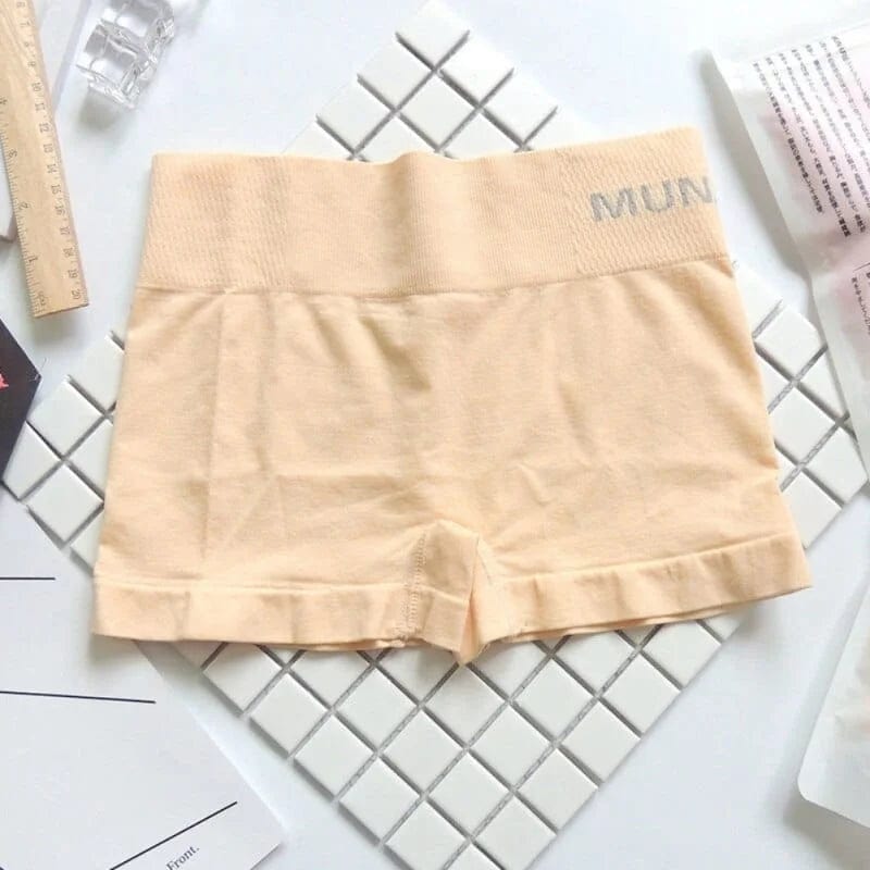 Beige Universelle Boxershorts für Damen