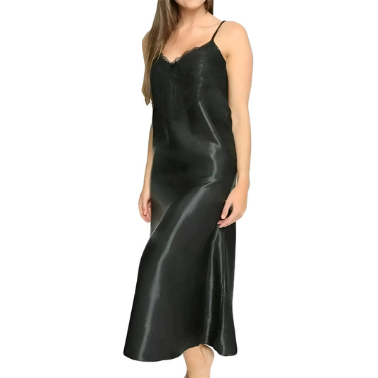 Black Long Nightdress