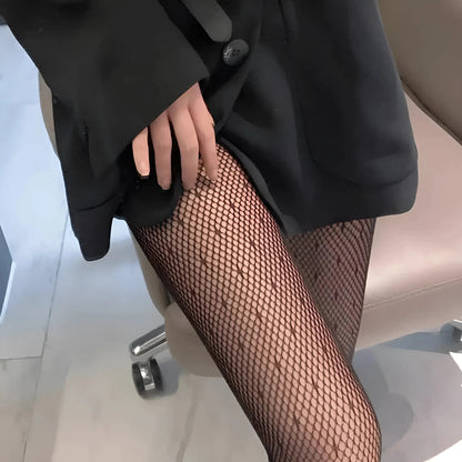 Black Polka Dot Tights