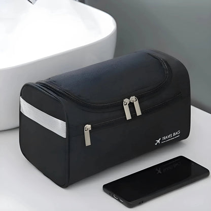 Black Travel Grooming Kit for Men