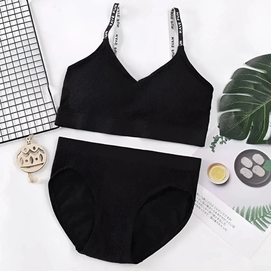 Black Universal Women's Lingerie Set