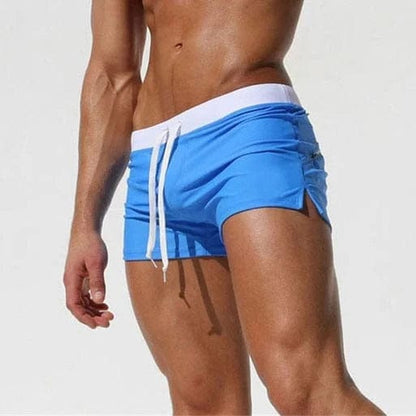 Blau Kurze Badeshorts in vielen Farben