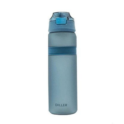 Blau Matte Wasserflasche