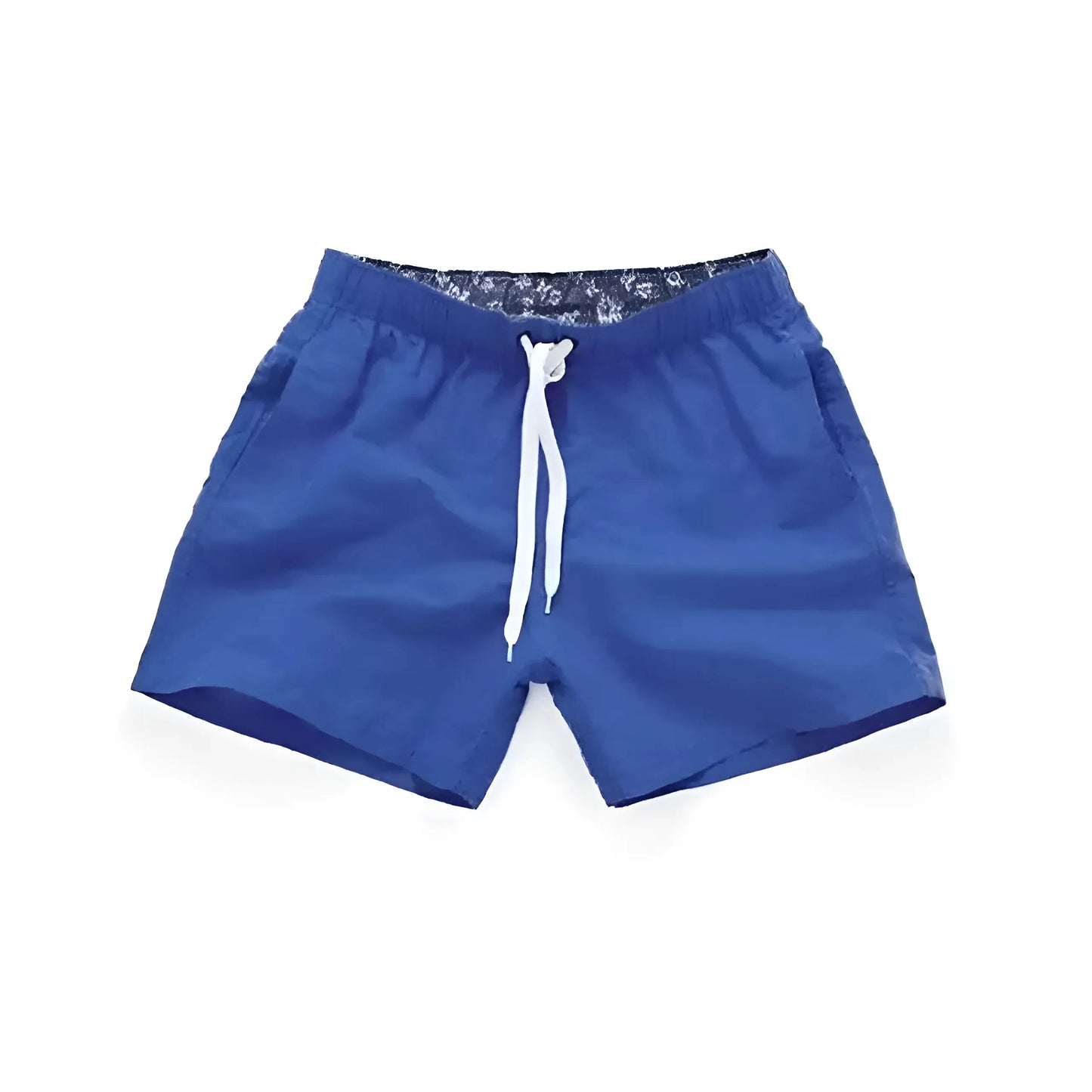 Blue Men's Swim Shorts with Pockets in Various Colours