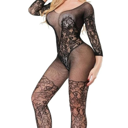  Bodystocking mit längeren Ärmeln