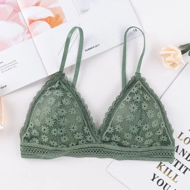  Bralette-BH aus Spitze