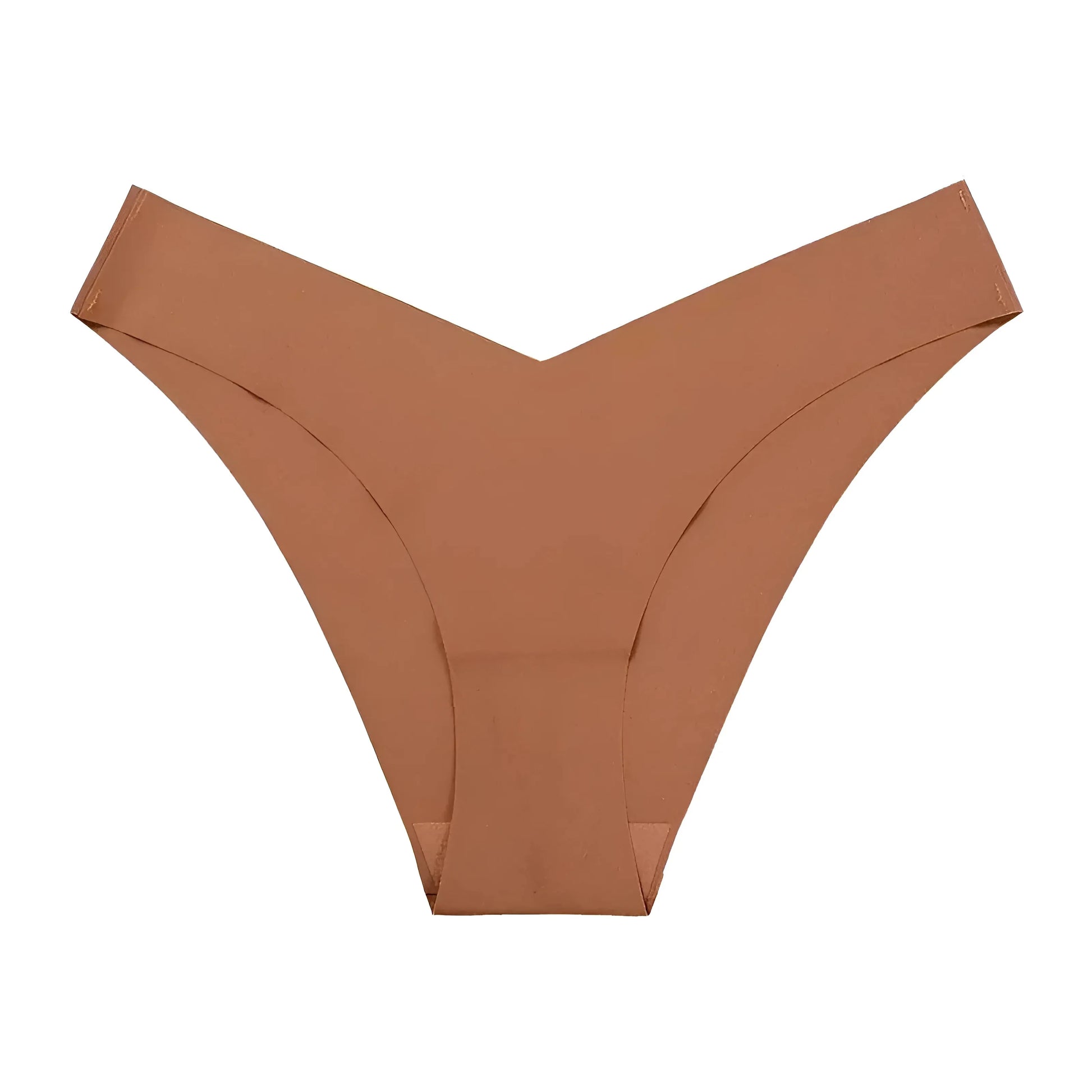 Brown Seamless Breathable Underwear