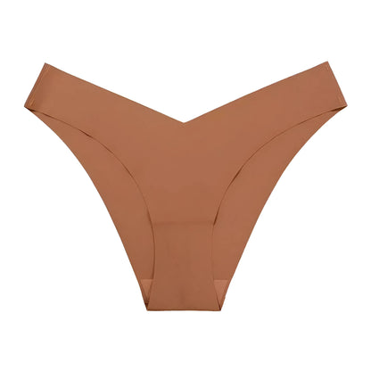 Brown Seamless Breathable Underwear