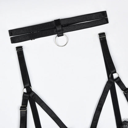 Komplettset mit Spitzen-Details