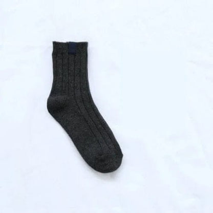 Dunkelgrau Knöchelsocken