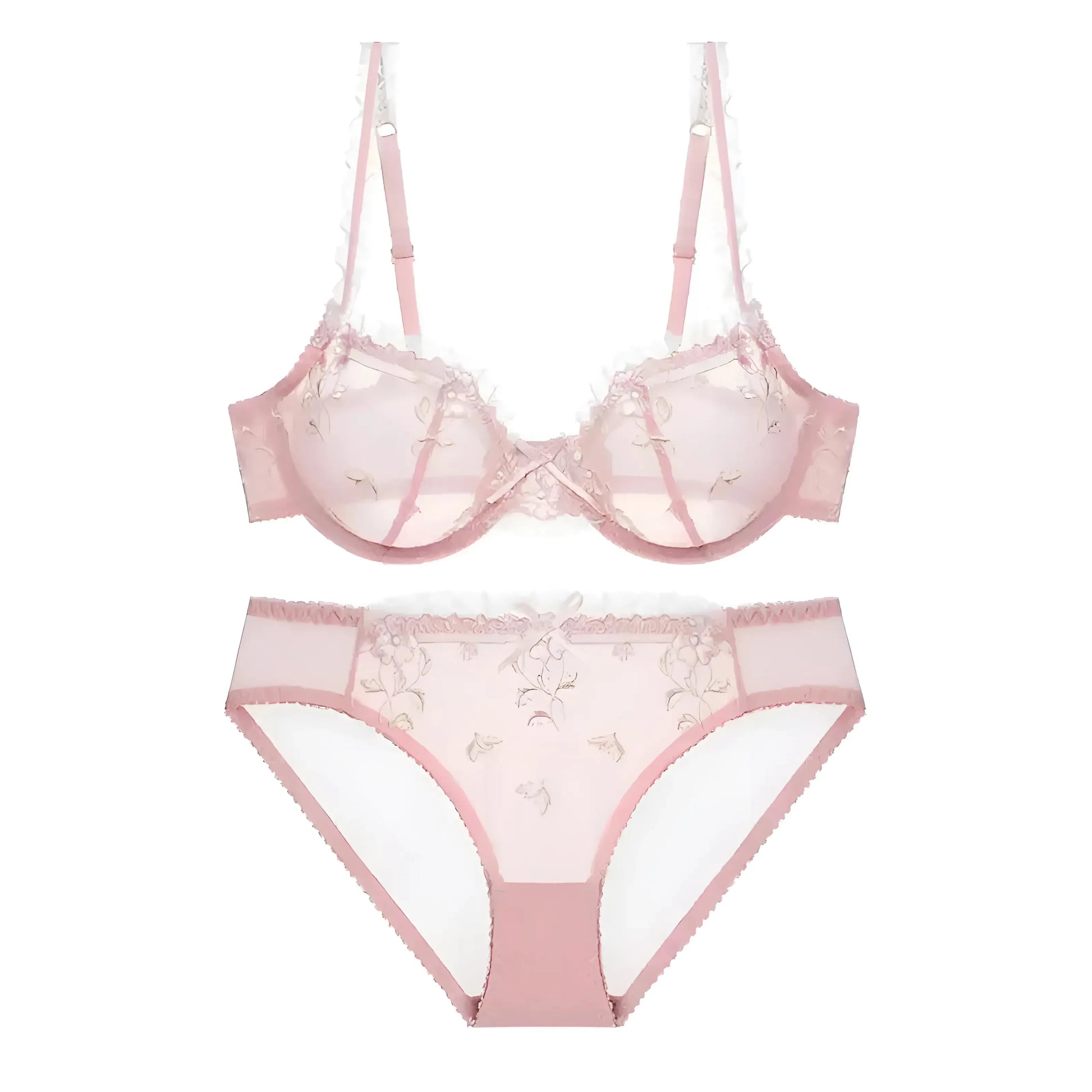 Floral Lace Lingerie Set
