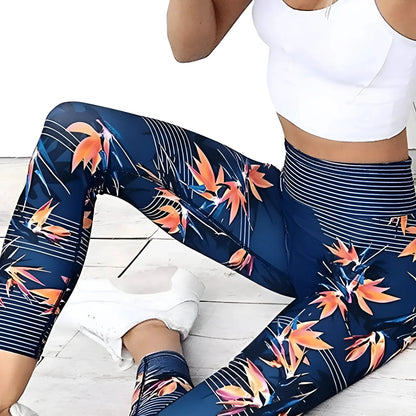 Floral Print Sports Leggings