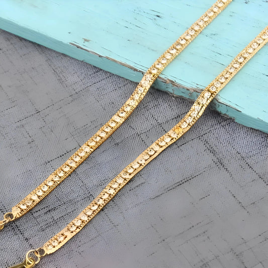 Gold Decorative Bra Straps