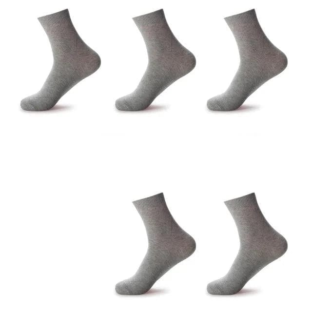 Grau 5er-Pack Herrensocken