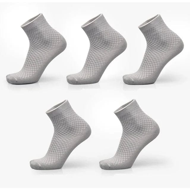 Grau 5er-Pack Herrensocken