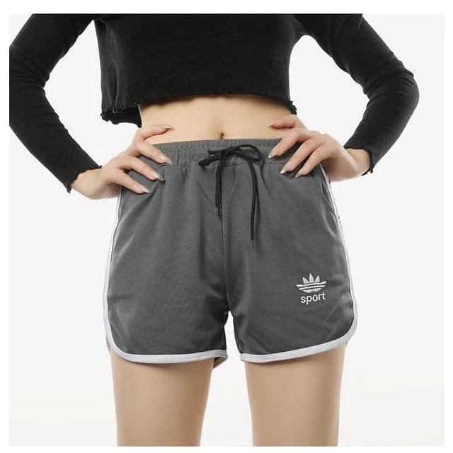 Grau Klassische Sportshorts