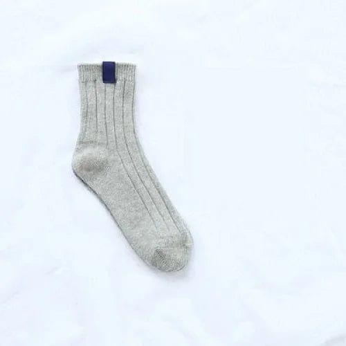 Grau Knöchelsocken