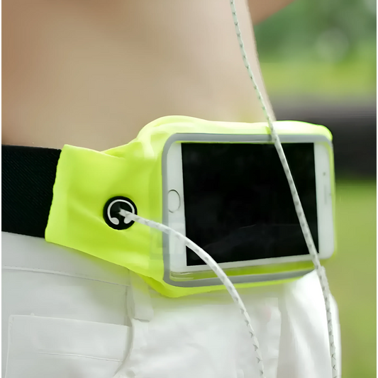 Green Running Phone Holder