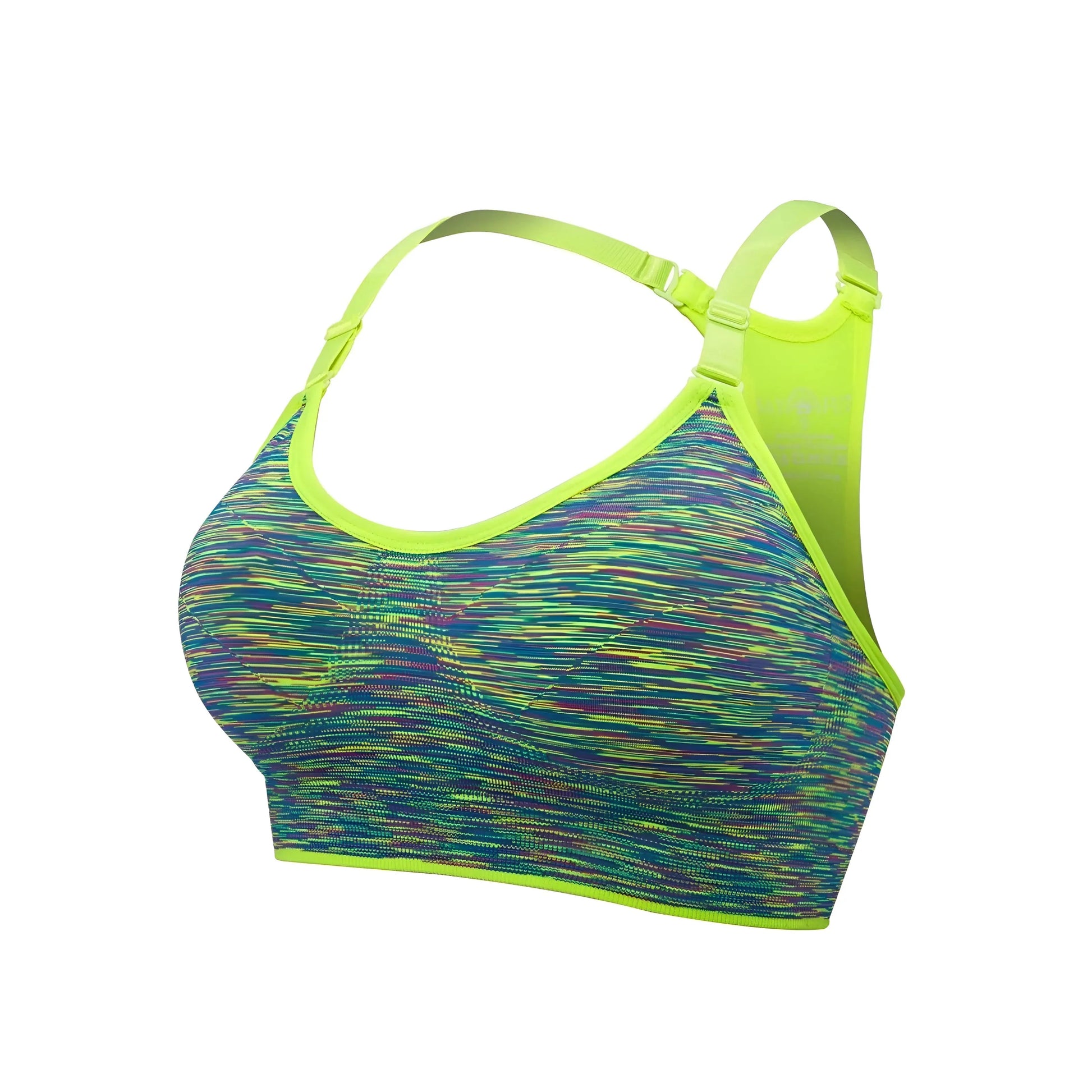 Grey Breathable Sports Bra
