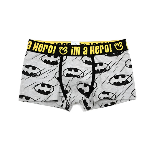 Grey Men's Batman Boxer Shorts