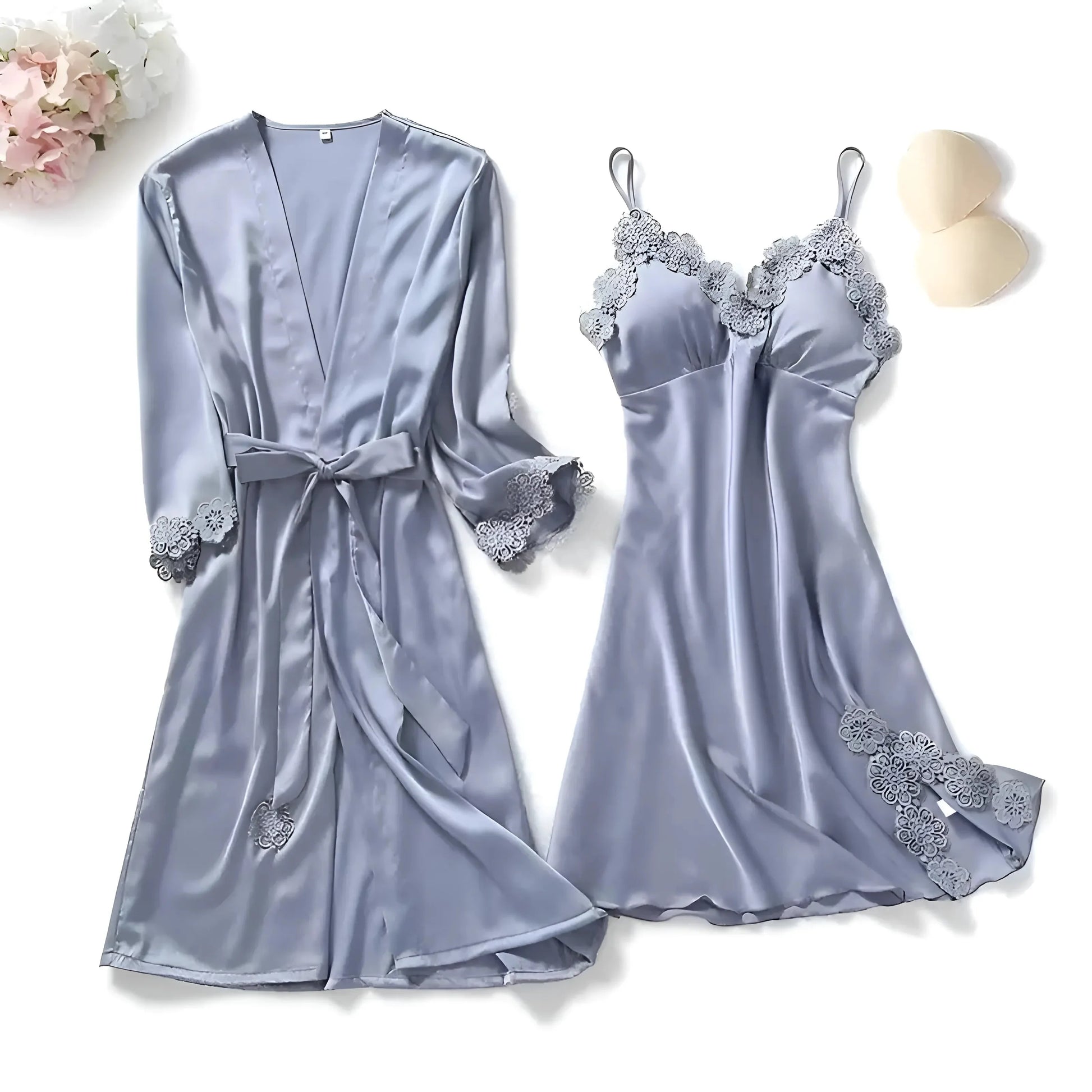 Grey Two-Piece Sleep Set