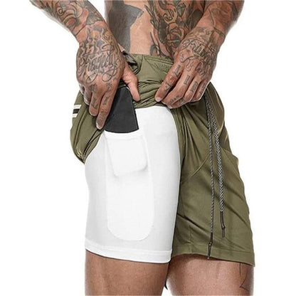 Grün Lange Badehose für Herren