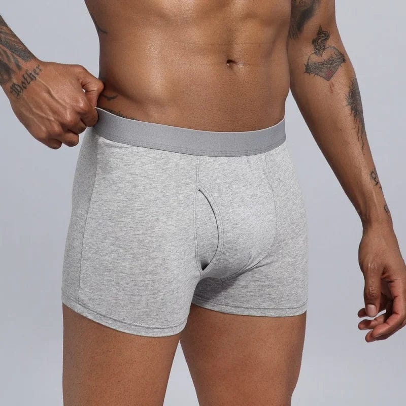 Hellgrau Universelle Boxershorts für Herren