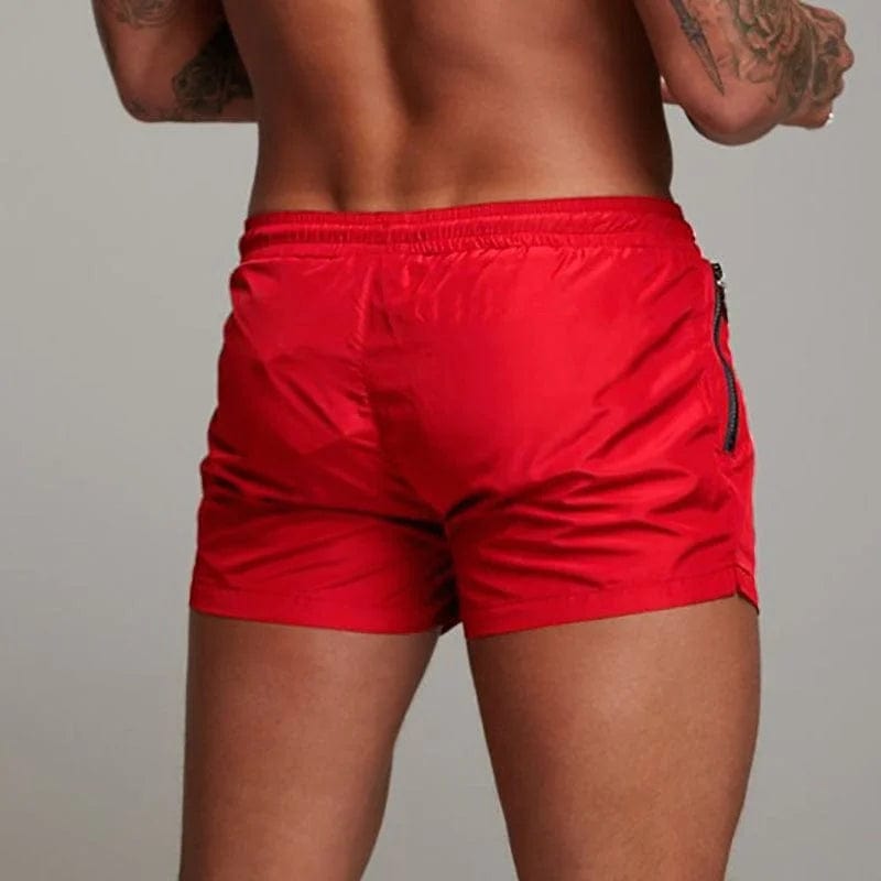  Kurze Herren-Badeshorts mit Tasche