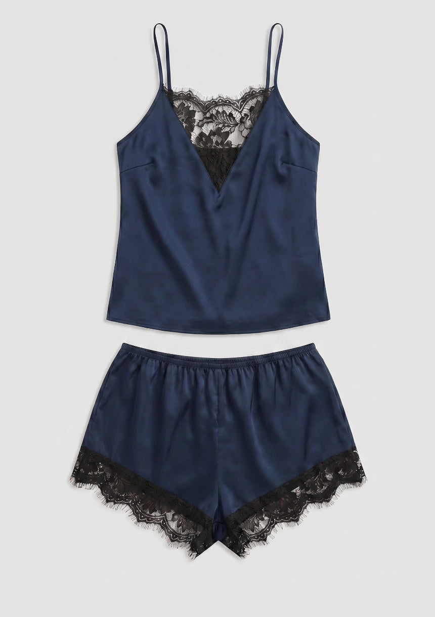Pyjama-Set mit T-Shirt und Shorts