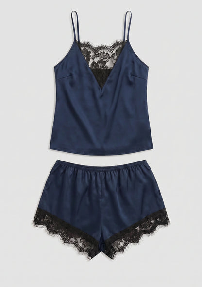 Pyjama-Set mit T-Shirt und Shorts