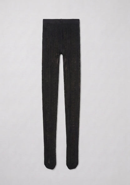 Damen Strumpfhosen mit Lochmuster