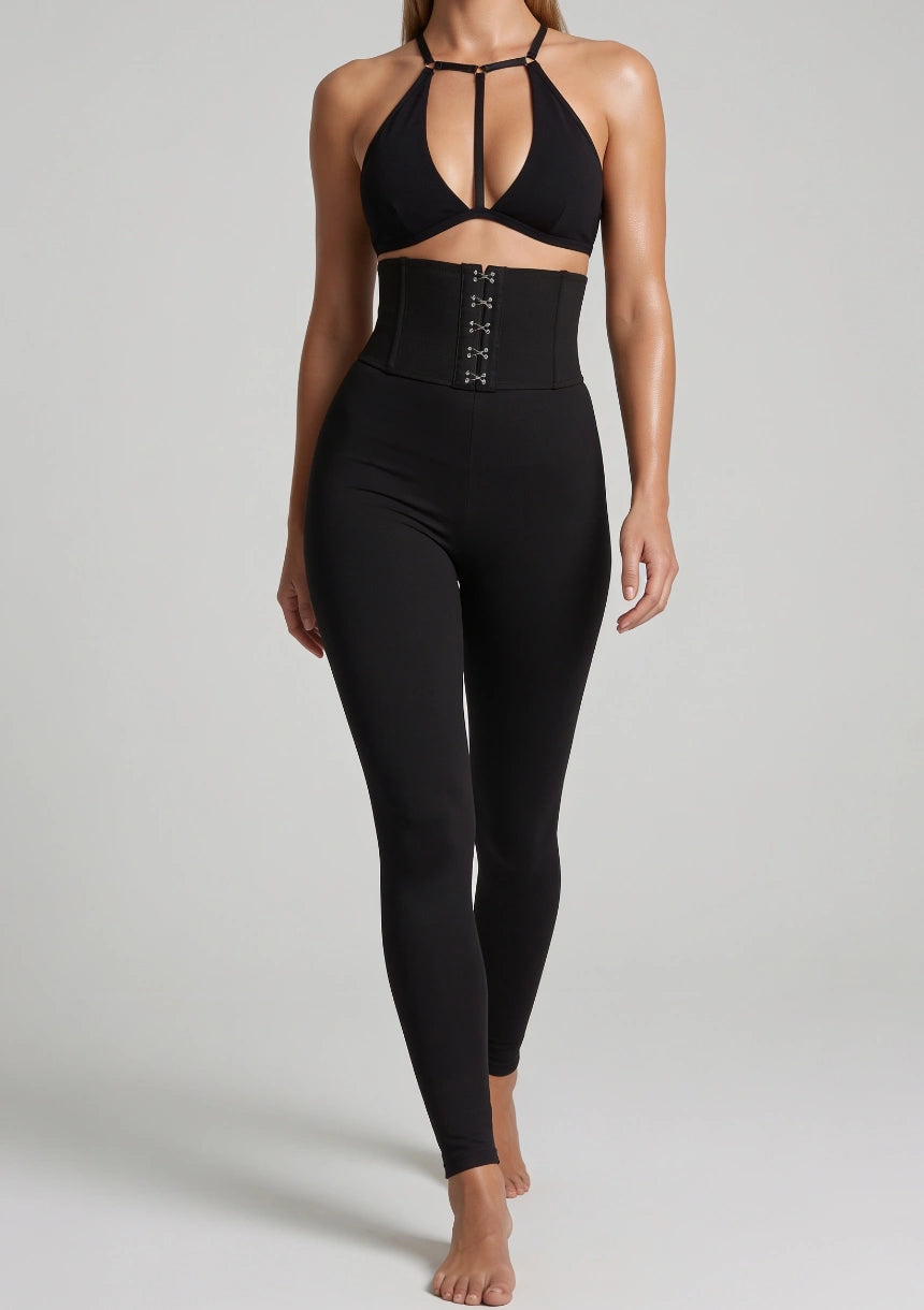 Hochtaillierte Sportleggings