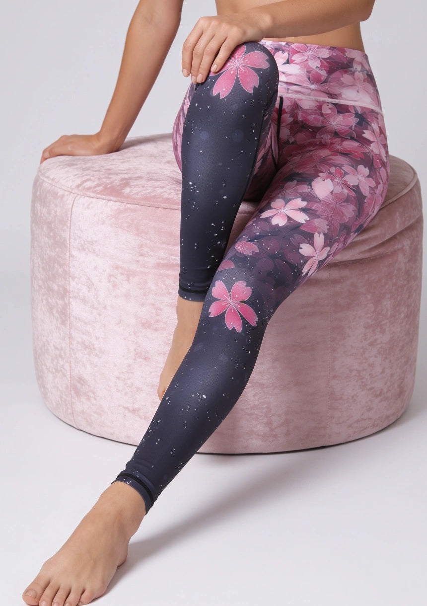 Blumen Sportleggings