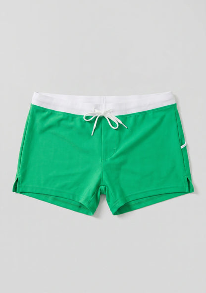 Kurze Schwimmshorts mit Tasche