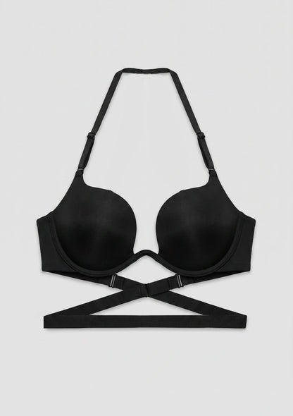 Push-up-BH mit tiefem Plunge-Ausschnitt