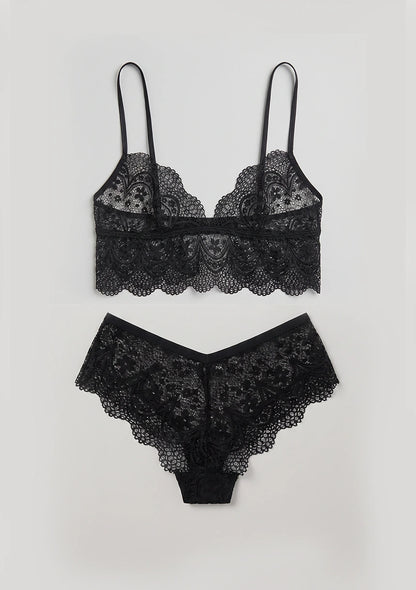 Spitzen-Lingerie-Set