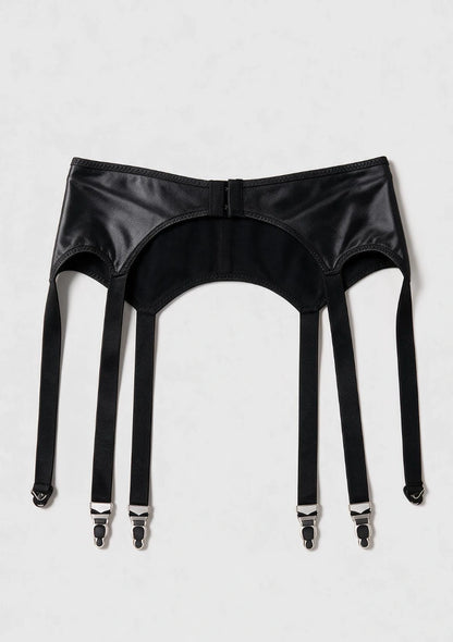 Latex Strumpfhalter mit Tanga