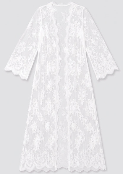 Spitzen Strand-Kimono