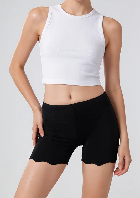 Nahtlose Formende Shorts mit Hohem Bund