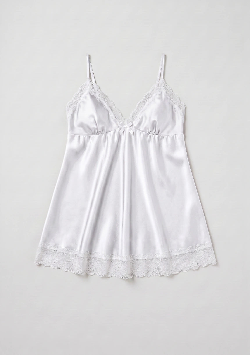 Plus-Size Spitzen-Nachtkleid