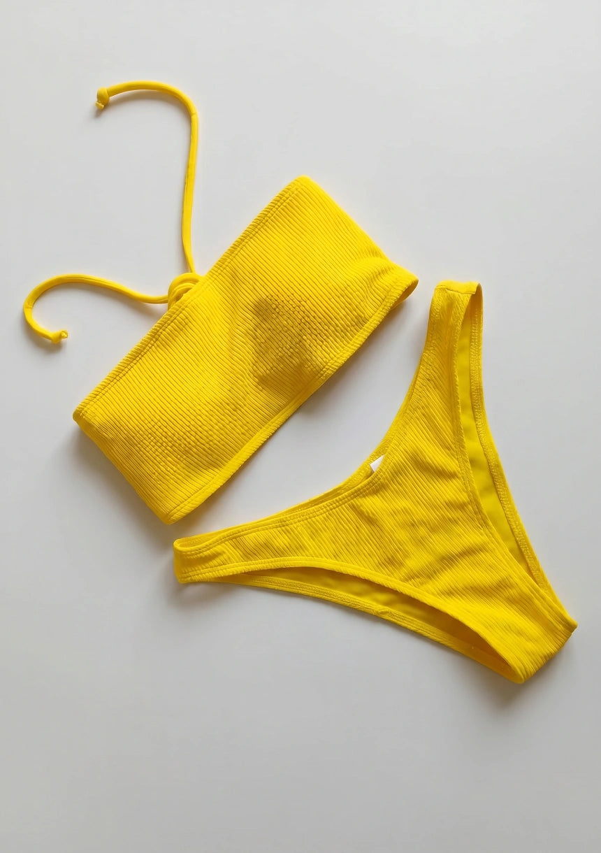 Bandeau-Bikini-Set