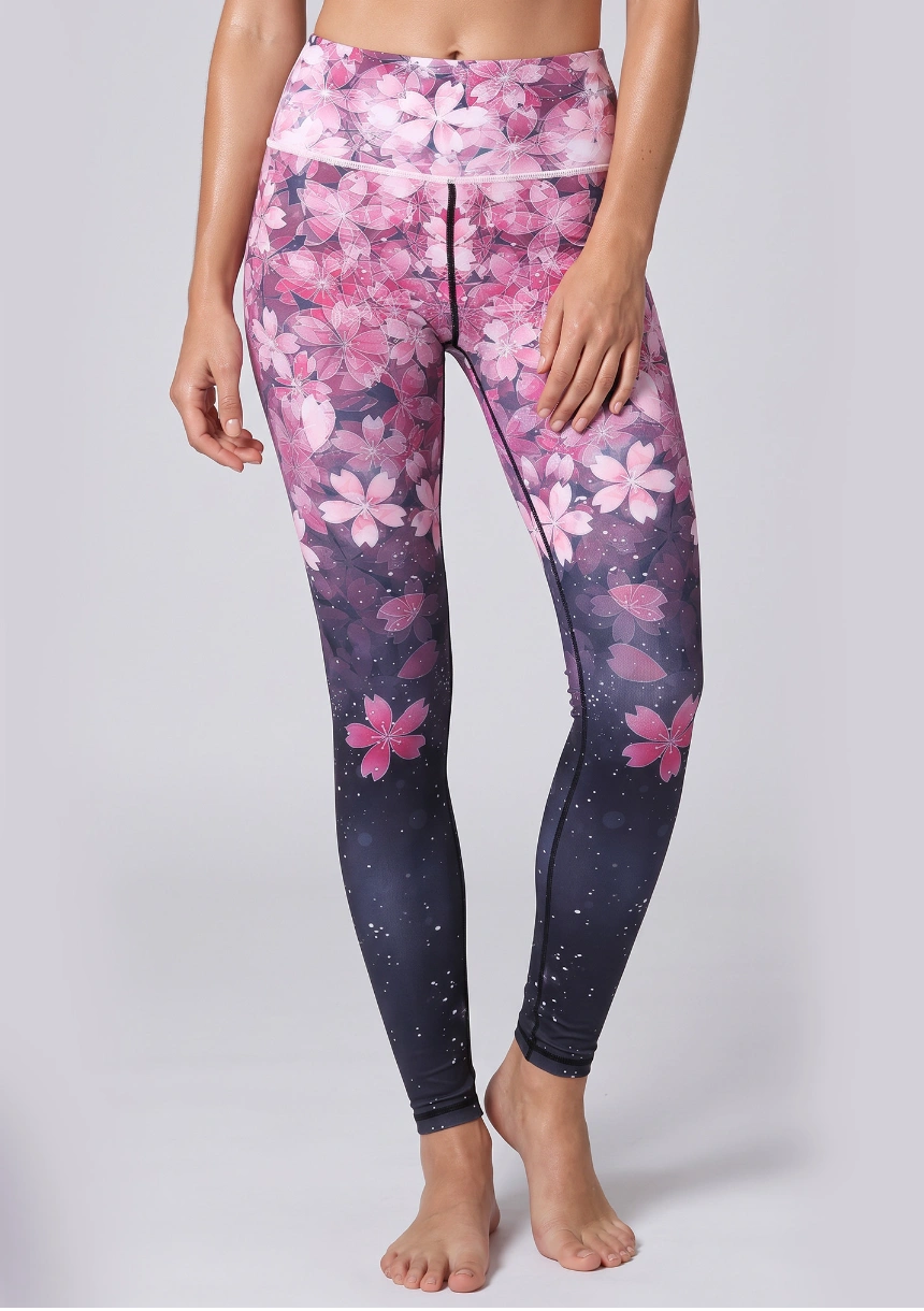 Blumen Sportleggings