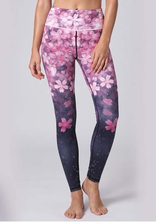 Blumen Sportleggings