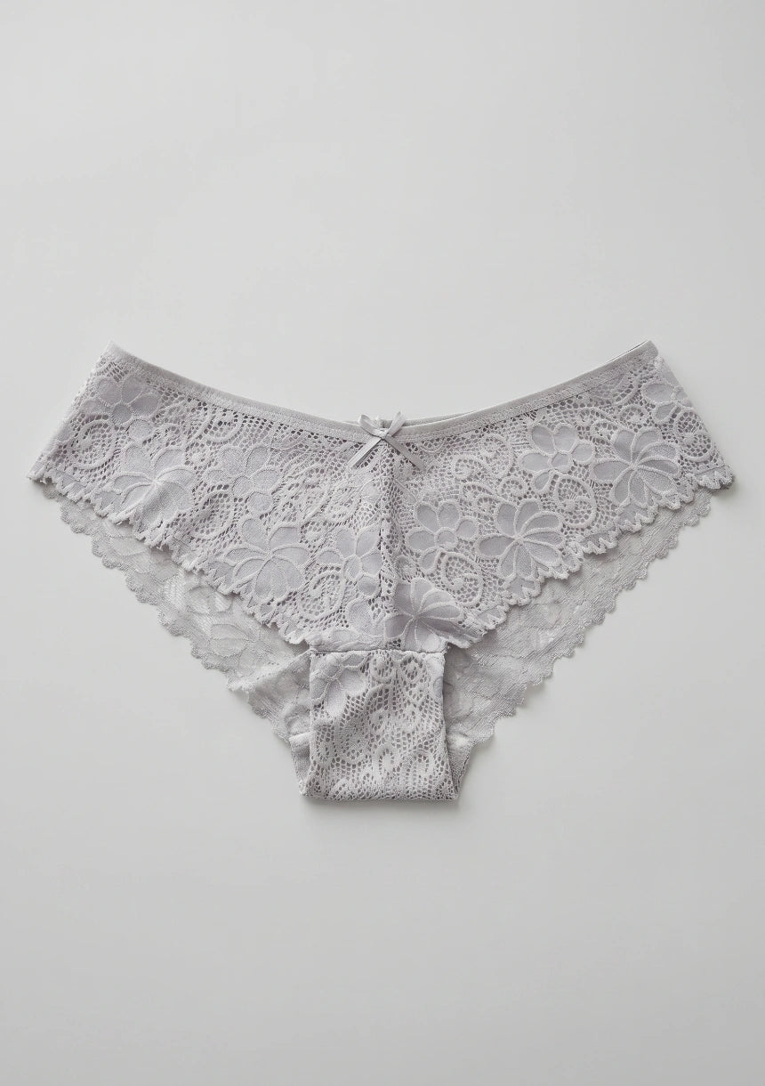 Spitzenunterhosen in Pastellfarben