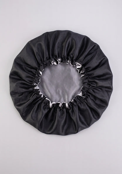Satin Schlafhaube - Verstellbare Satin-Haarwickel