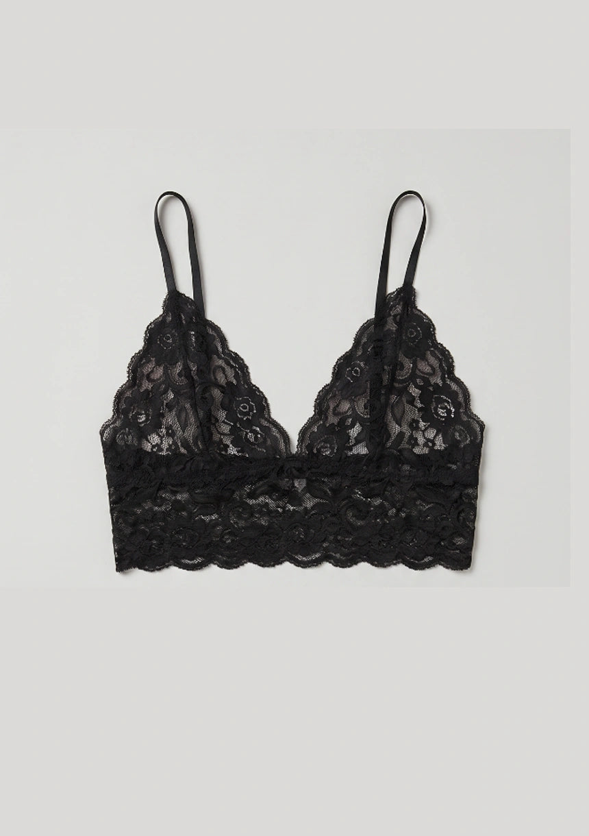 Spitzen-Bralette mit niedriger Taille