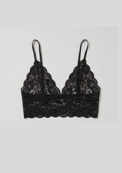 Spitzen-Bralette mit niedriger Taille