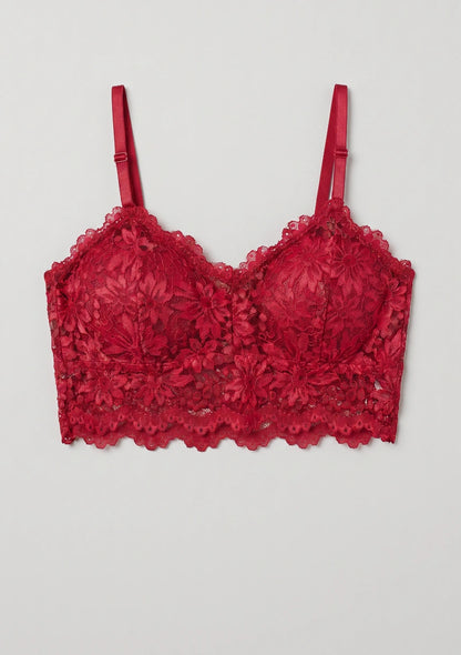 Spitzen-Bralette-Top