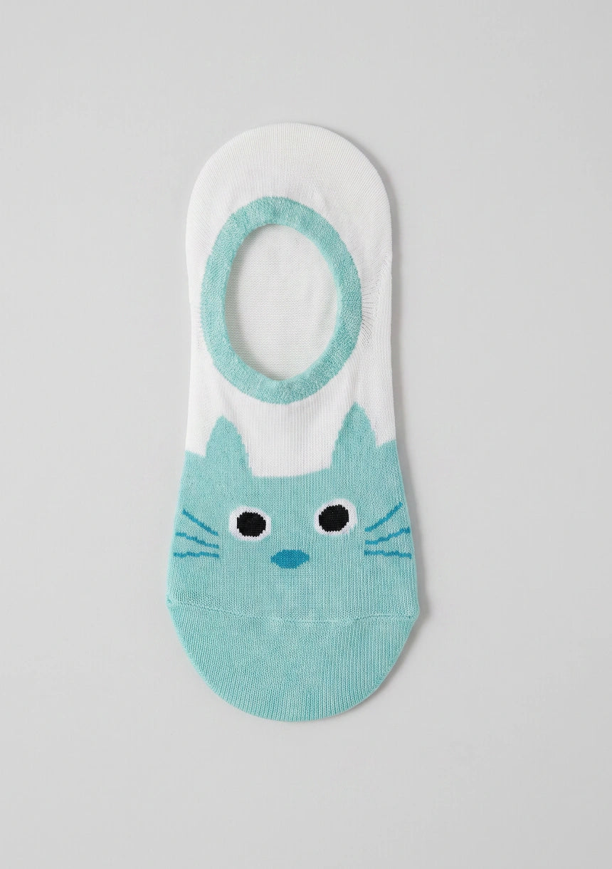 Katze Druck Knöchelsocken